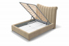 Спальное место 140х200, с подъемным механизмом, ткань Империя (Scratch resistance) Cream