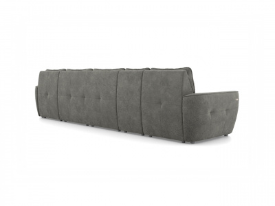 Диван-кровать, набор 4, ткань Bubble Granite