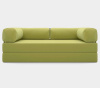 Бескаркасный диван-кровать, ткань Candy Lime