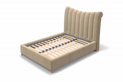 Спальное место 140х200, с подъемным механизмом, ткань Империя (Scratch resistance) Cream