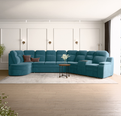 Диван-кровать, набор 31, ткань Noel Blue