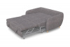 Диван-кровать, ширина 140 см, ткань Женева Steel